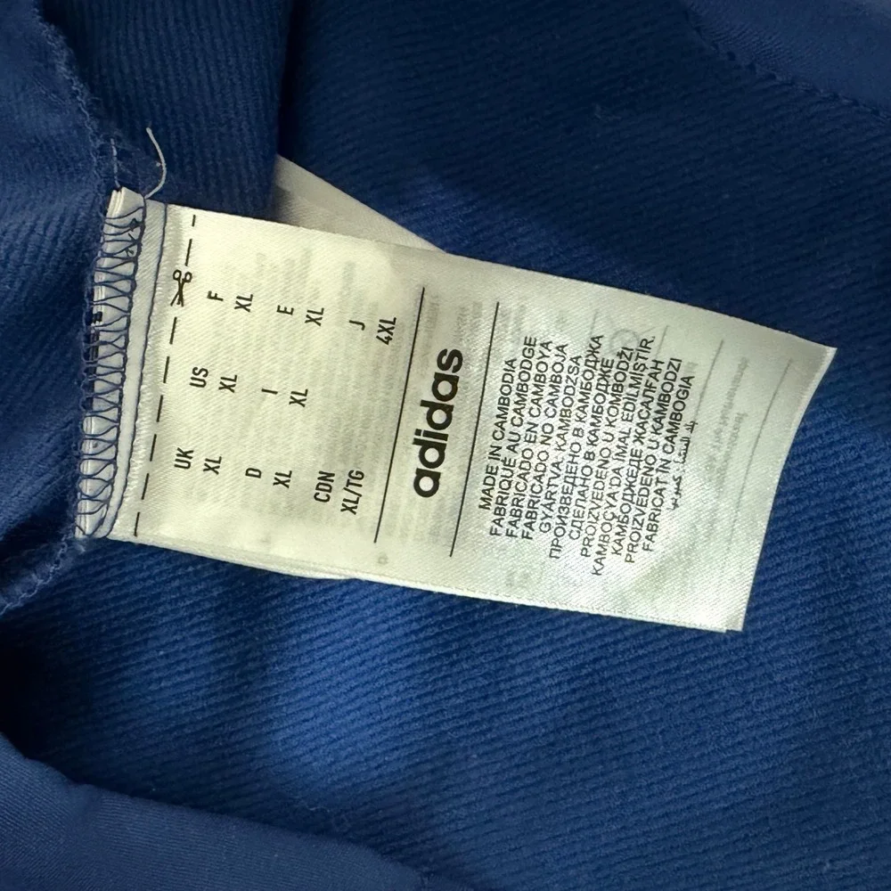 Adidas Tampa Bay Lightning NHL Full Zip Hooded Jacket Blue White‎ Mens XL IP5963